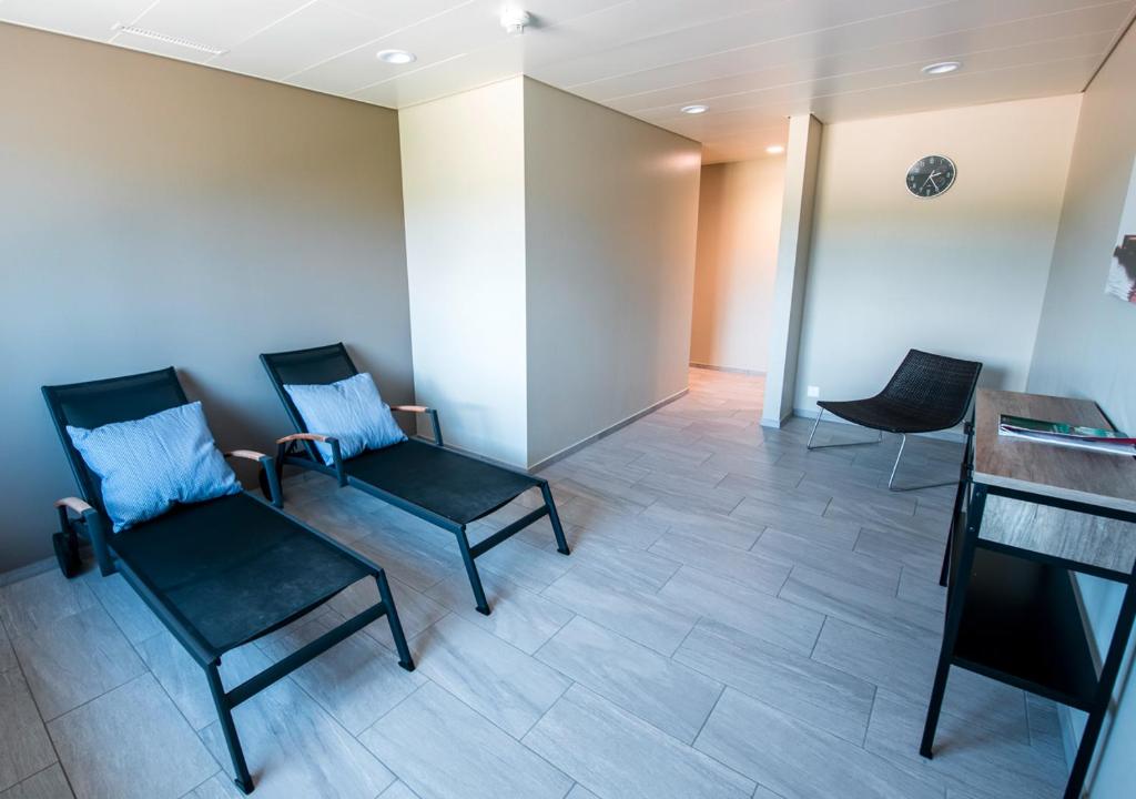 Posezení v ubytování Aquatis Hotel