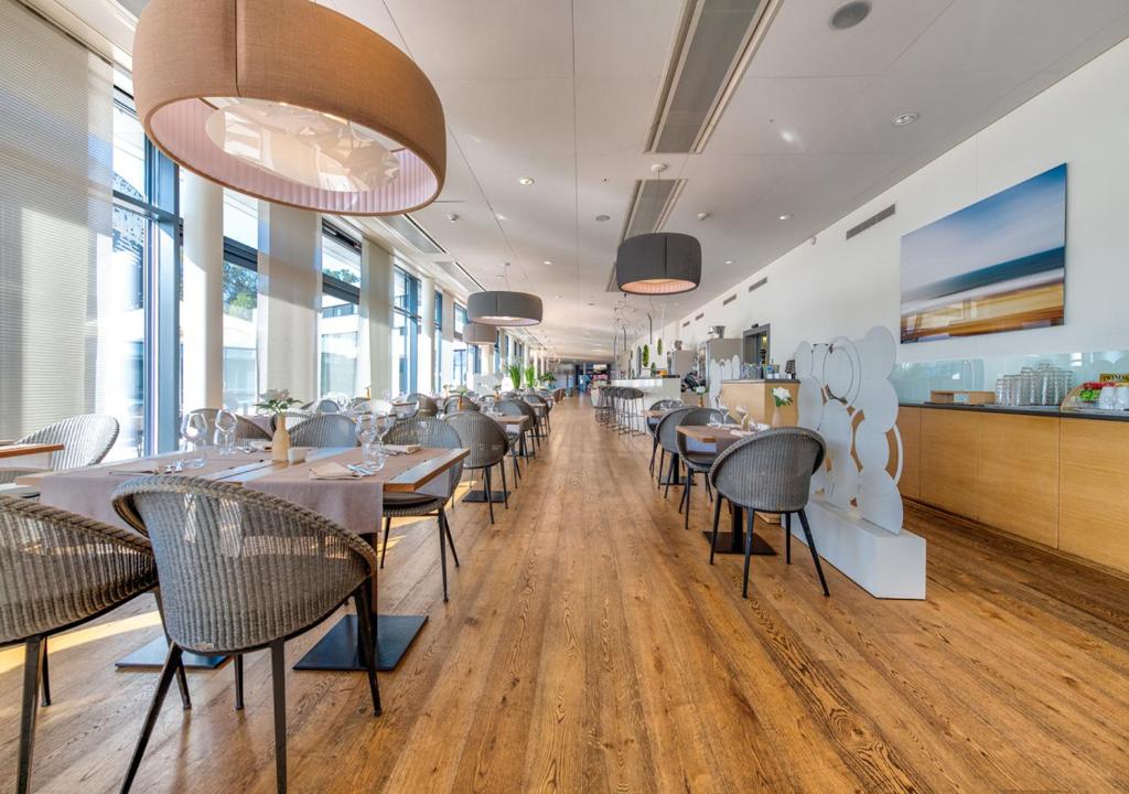 Restaurace v ubytování Aquatis Hotel