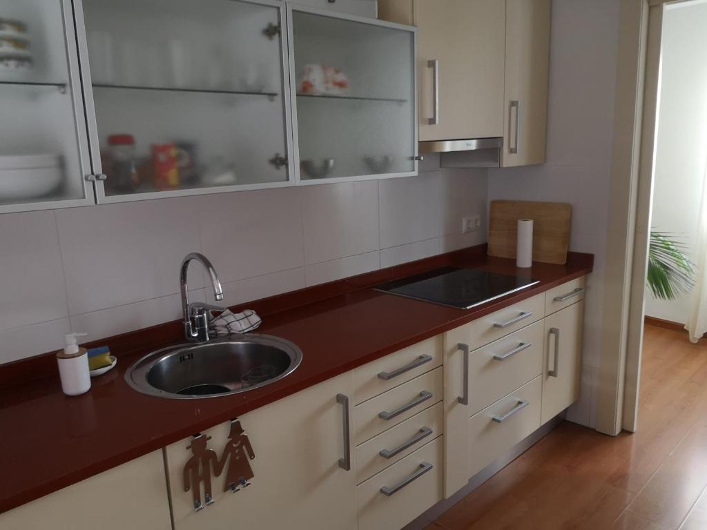 Kuchyňa alebo kuchynka v ubytovaní plaza del grano - barrio húmedo -