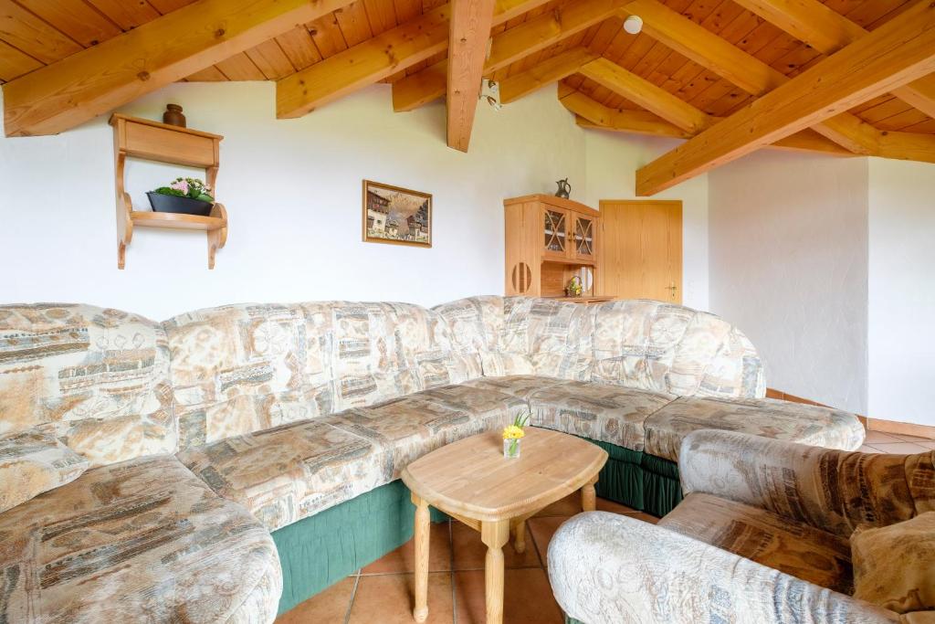 Posezení v ubytování Gästehaus Mooswiese