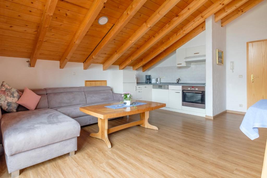 Kuchyň nebo kuchyňský kout v ubytování Gästehaus Mooswiese