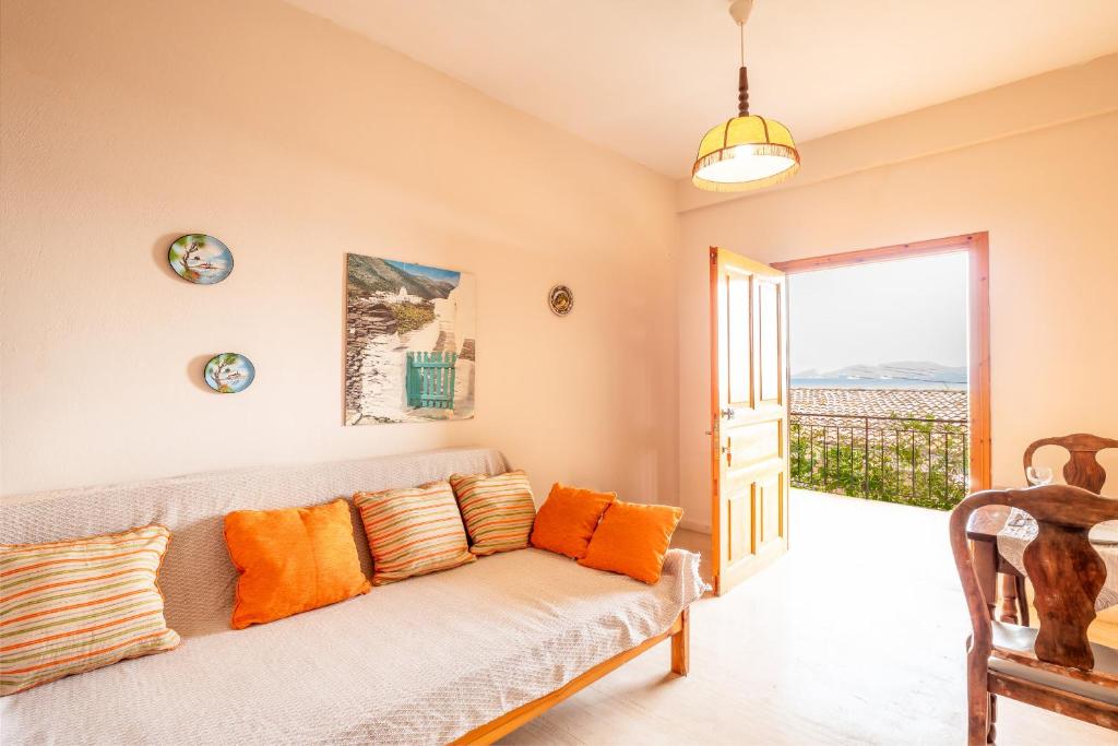 Posedenie v ubytovaní Nissaki Thalassa Aparment by Sealand Villas