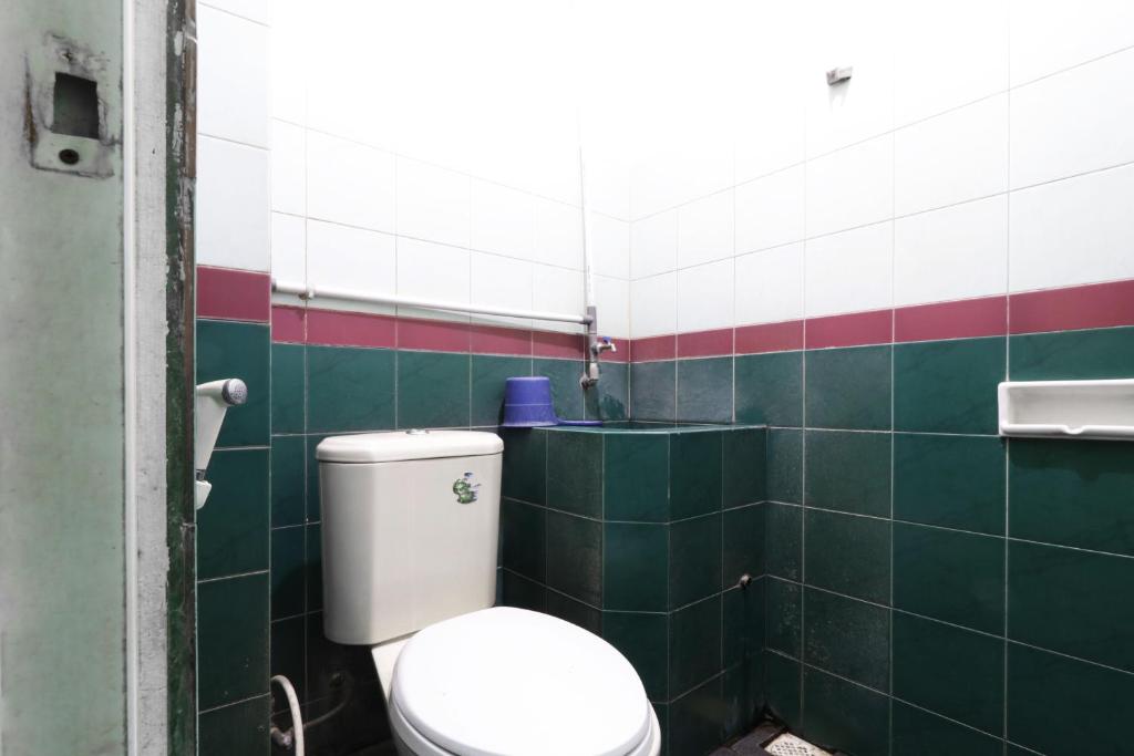 Koupelna v ubytování Hotel Alamanda
