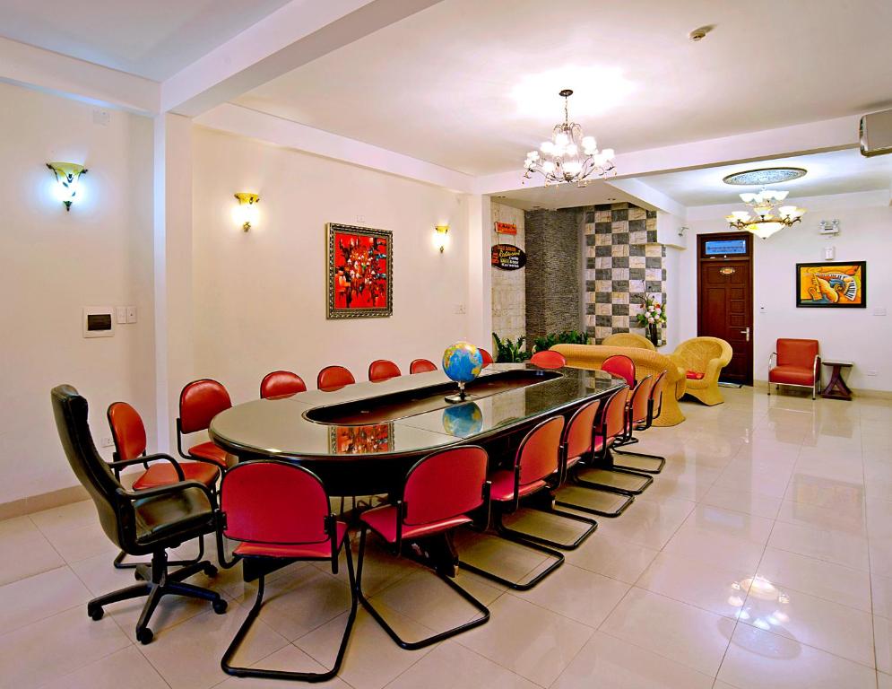 Posezení v ubytování Dai Long Hotel