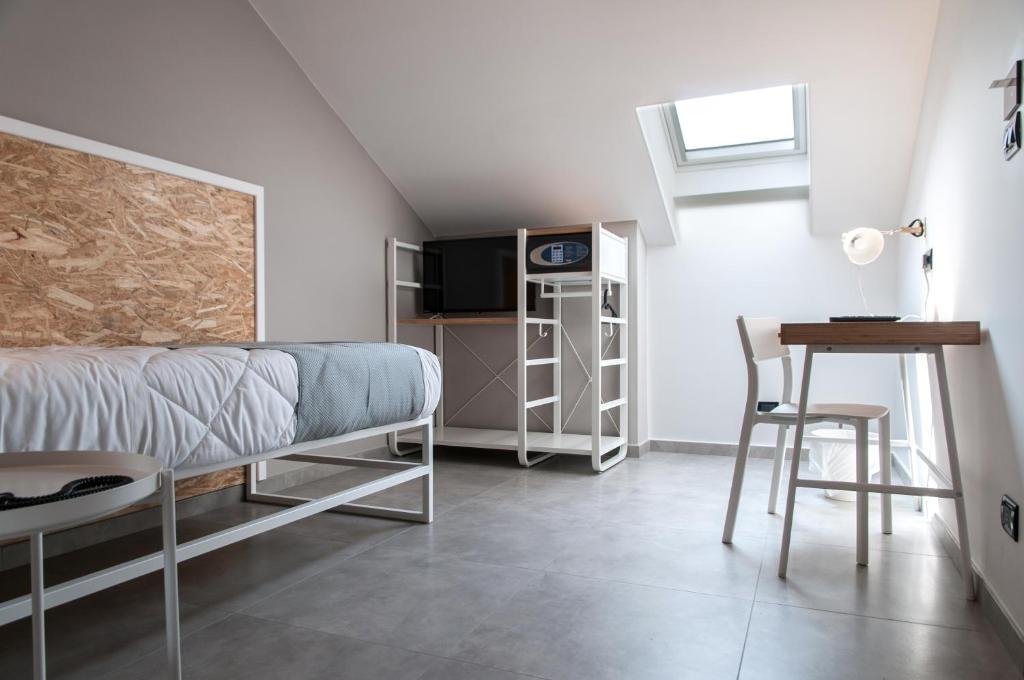 Kuchyň nebo kuchyňský kout v ubytování Residence Hotel Moderno