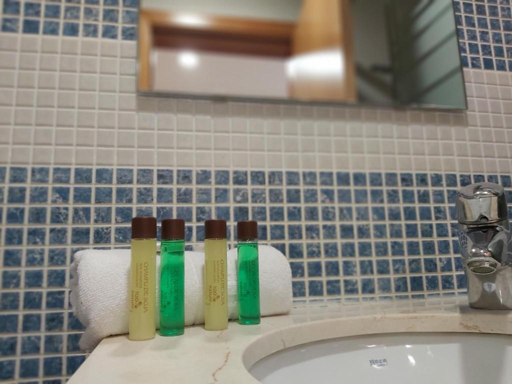 Łazienka w obiekcie Del parque flats estudio martires
