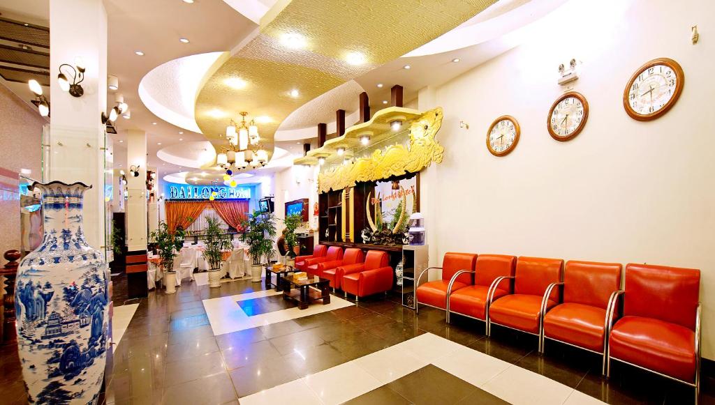Posezení v ubytování Dai Long Hotel