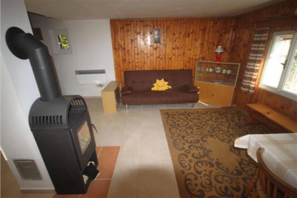 Postel nebo postele na pokoji v ubytování Chata na Jankuli