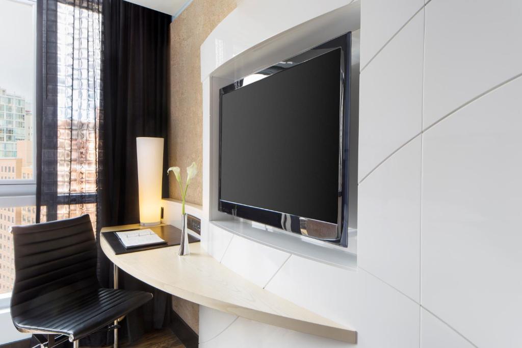 TV a/nebo společenská místnost v ubytování Hyatt Union Square New York