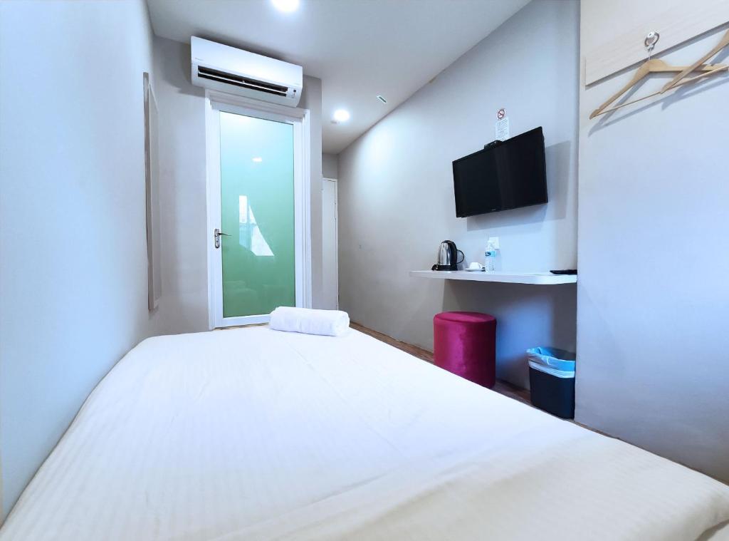 TV a/nebo společenská místnost v ubytování Princess Hotel Pontian