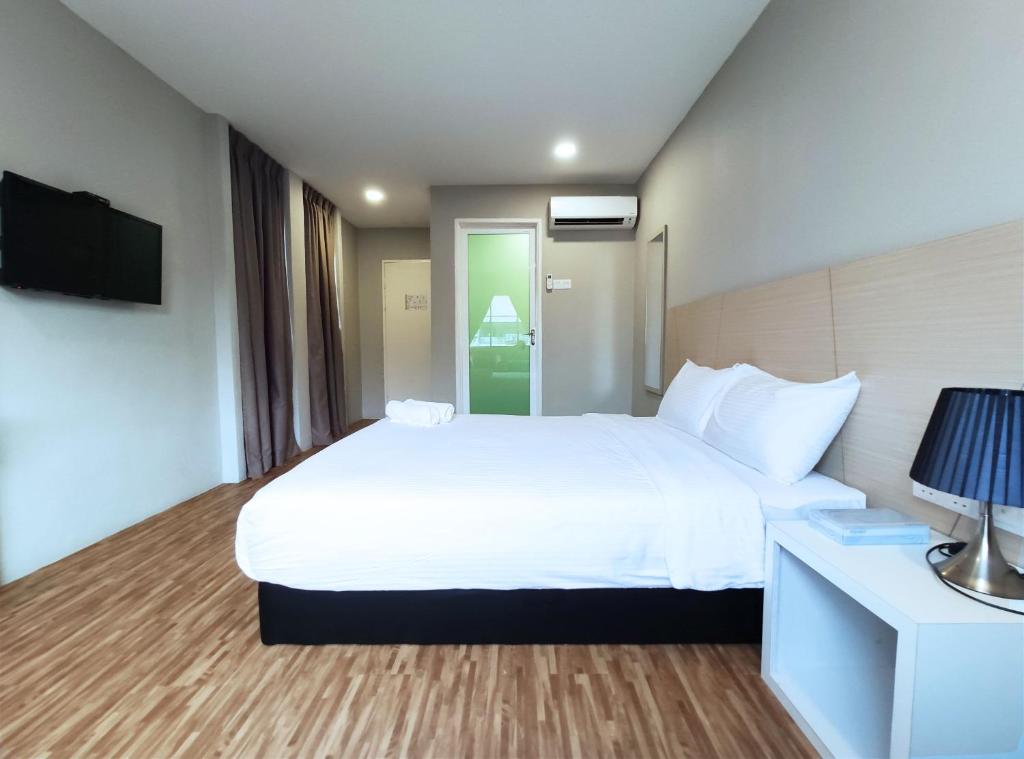 TV a/nebo společenská místnost v ubytování Princess Hotel Pontian