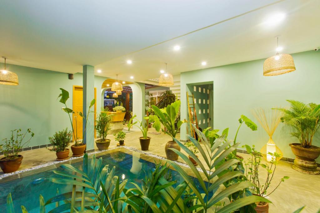 Bazén v ubytování Villa De Campagne Hoi An nebo v jeho okolí
