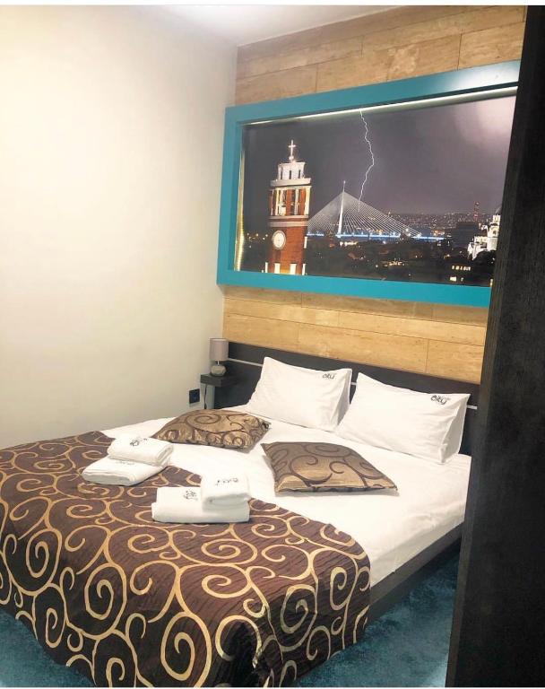 Letto o letti in una camera di City Code In Joy
