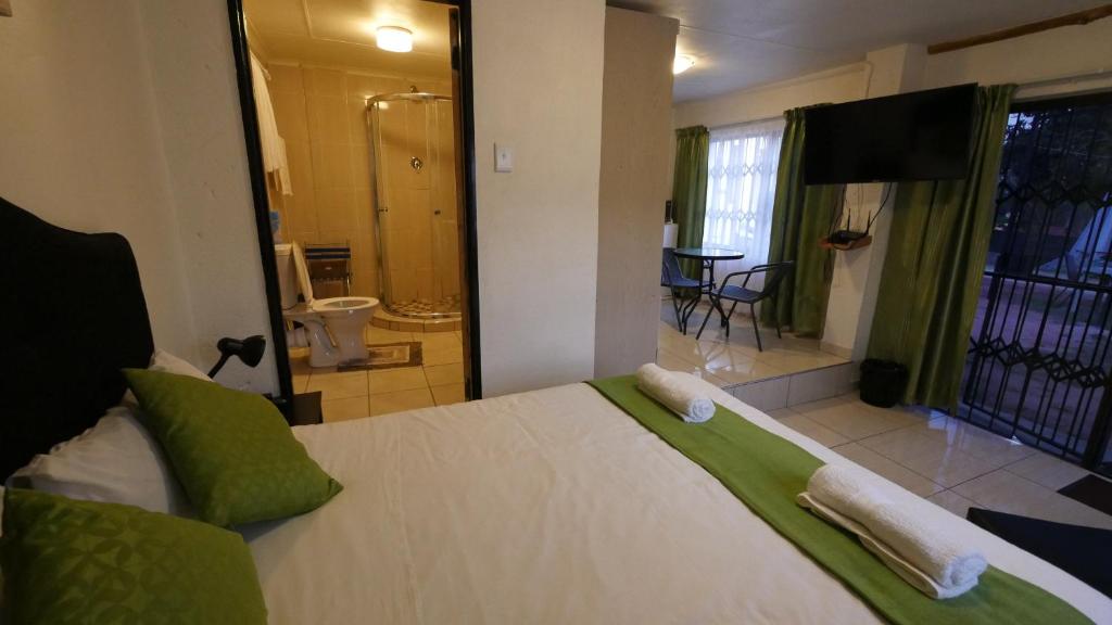 Postelja oz. postelje v sobi nastanitve Thula Du Estate - one bed apartment