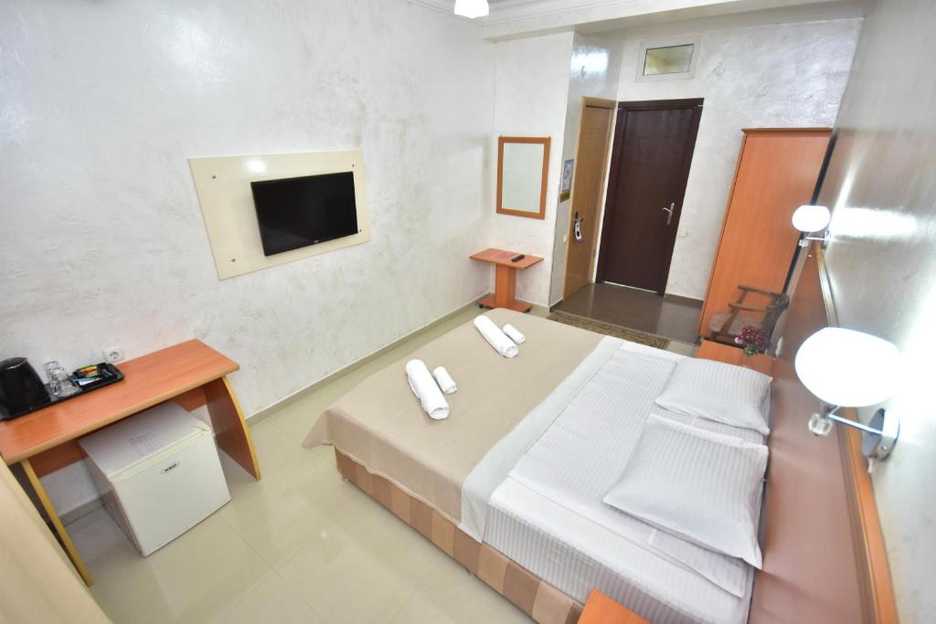 TV a/nebo společenská místnost v ubytování Hotel Chao