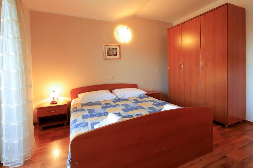 Postel nebo postele na pokoji v ubytování Resort Trcol