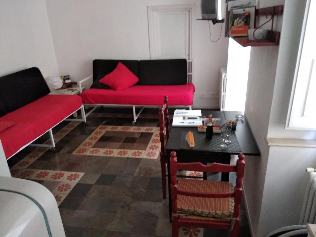 A seating area at La Chiave di Volta
