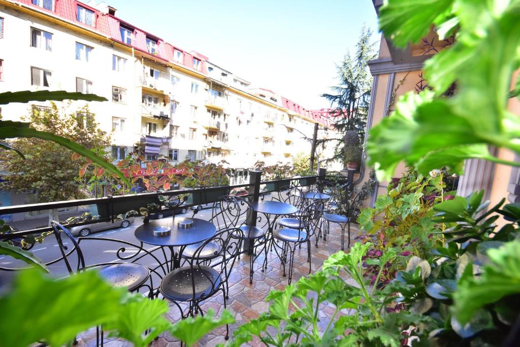 Balkón nebo terasa v ubytování Hotel Chao