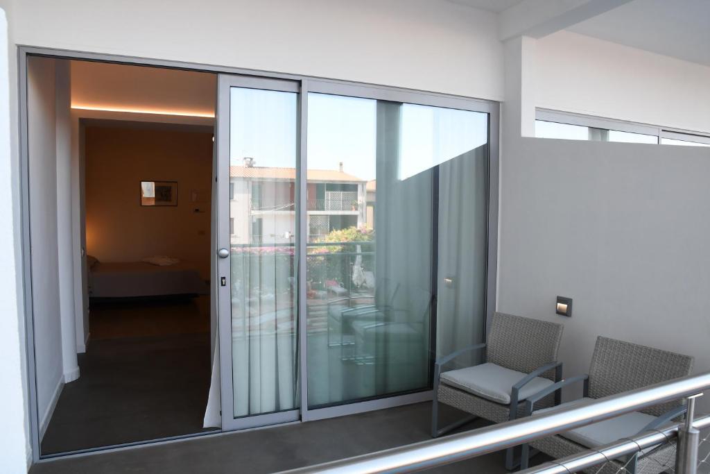 Balkón nebo terasa v ubytování Hotel Orri