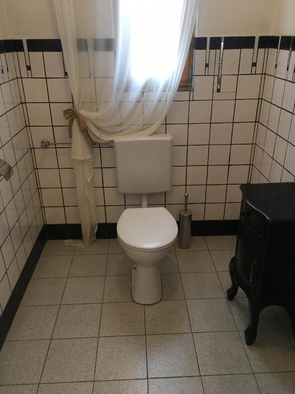 Koupelna v ubytování Villa Berging