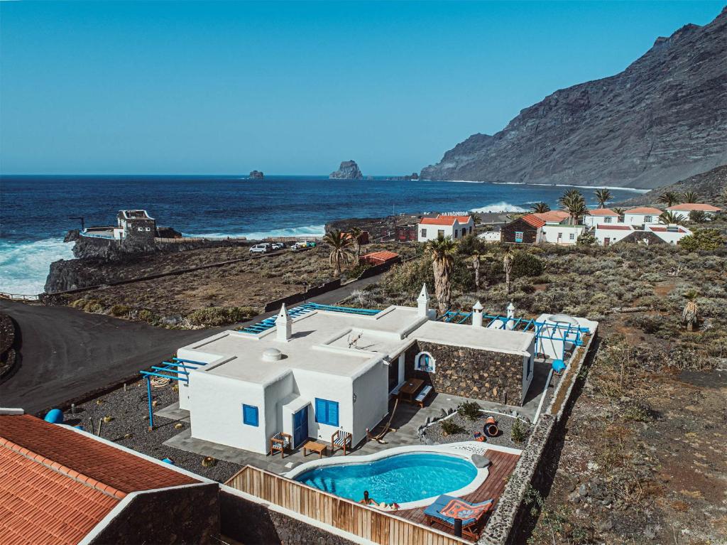 Naturlandskabet i nærheden af villaen