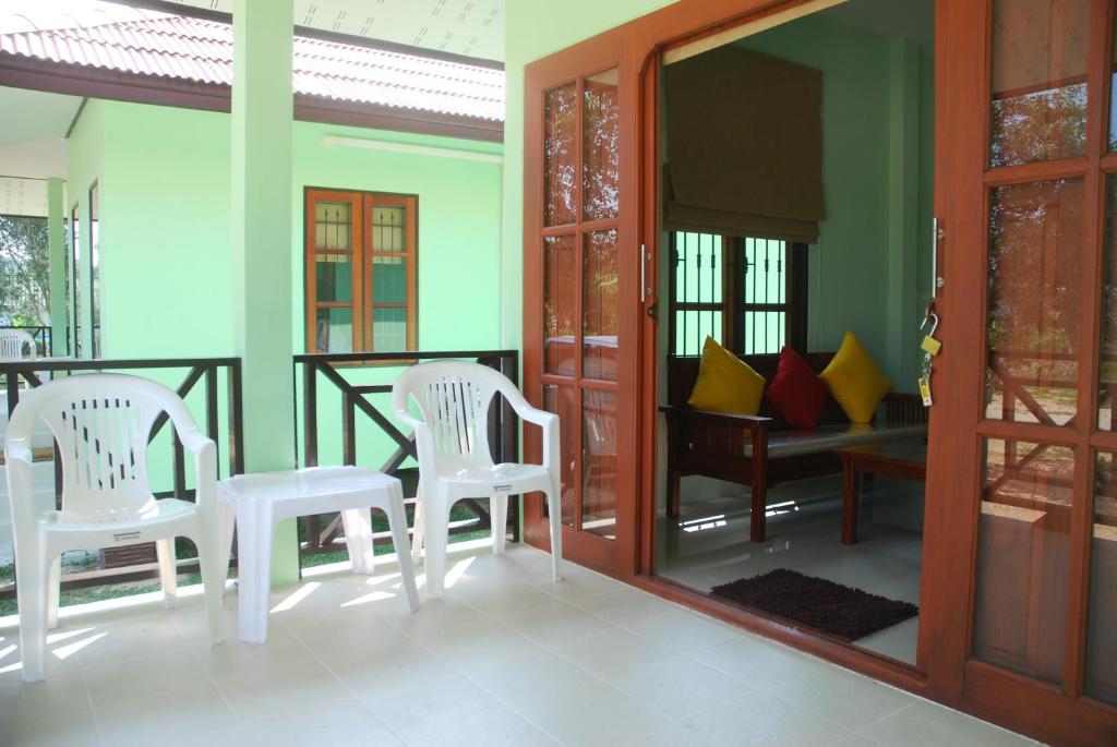 Posezení v ubytování Anacar Bungalows