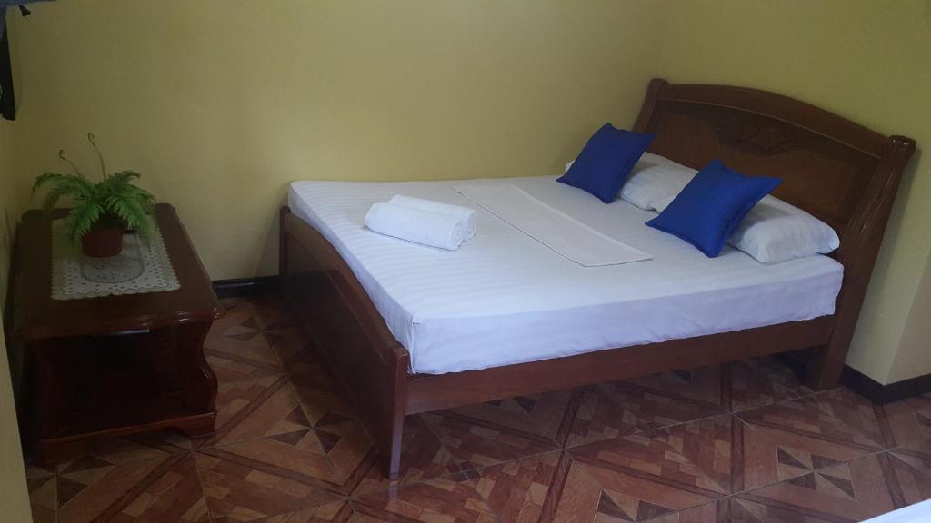 Postel nebo postele na pokoji v ubytování Carribean Transient House