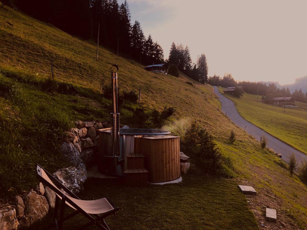 Boutique Chalet Panoramic Views Hot Tub - Casa Con Tre Camere Da Letto