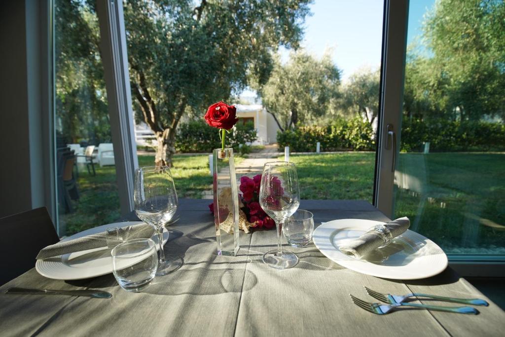 Zahrada ubytování Villaggio San Matteo Resort