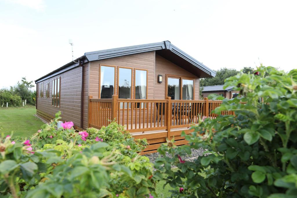 Zahrada ubytování Cosy Dreams Lodge