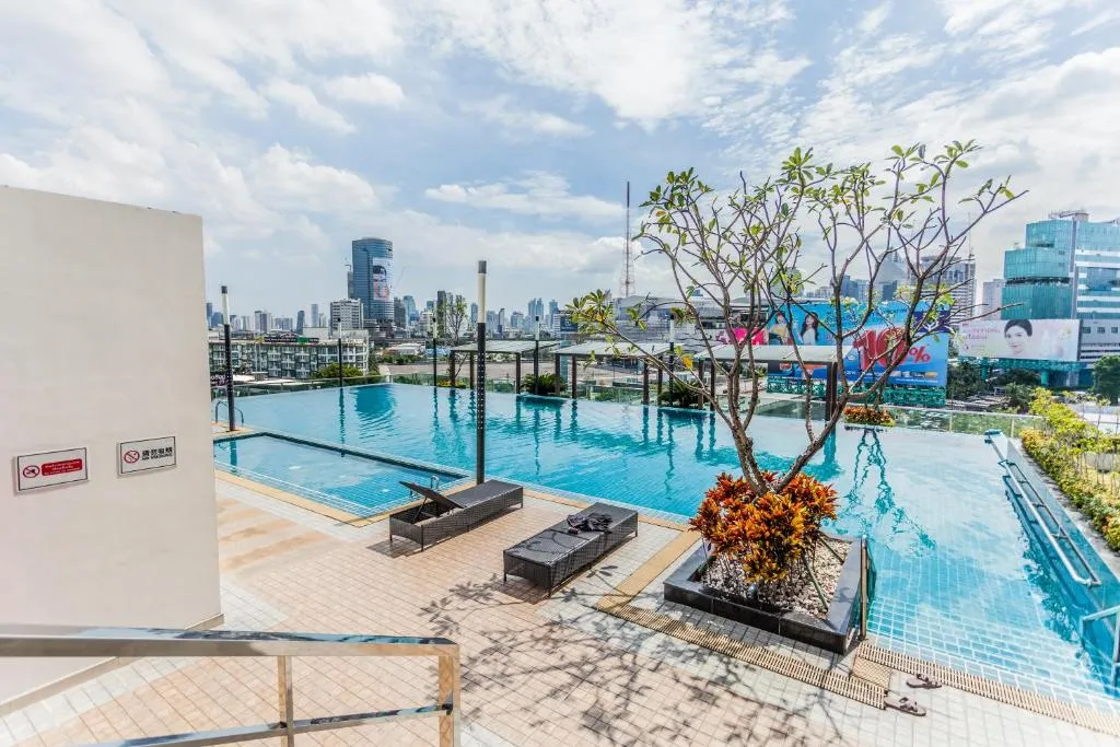 TC GREEN-NIGHT MARKET-HIGH FLOOR-Wifi-MRT-POOL-GYM-RCA, Bangkok, Thailanda