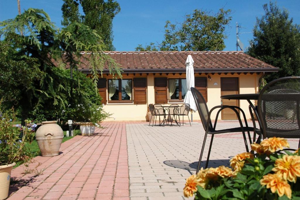 Zahrada ubytování Il Podere del Falco