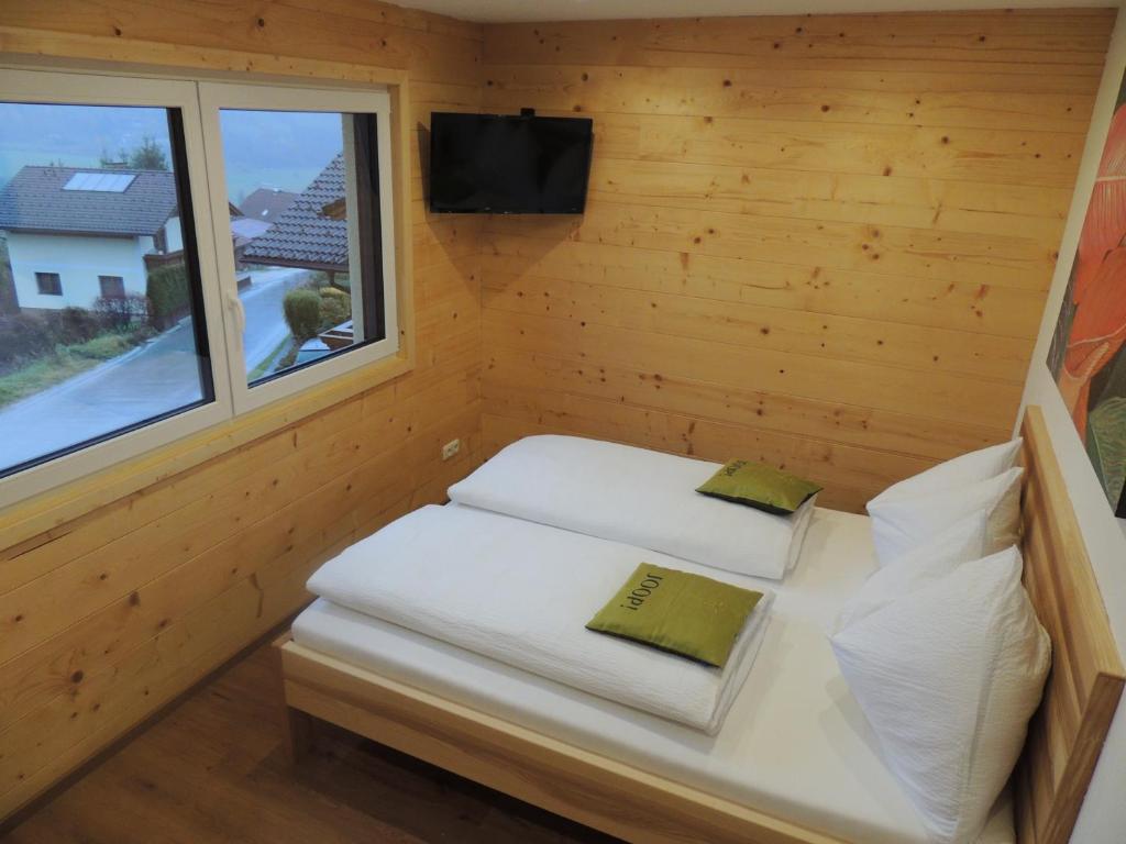 Postel nebo postele na pokoji v ubytování Appartement Seggl 2