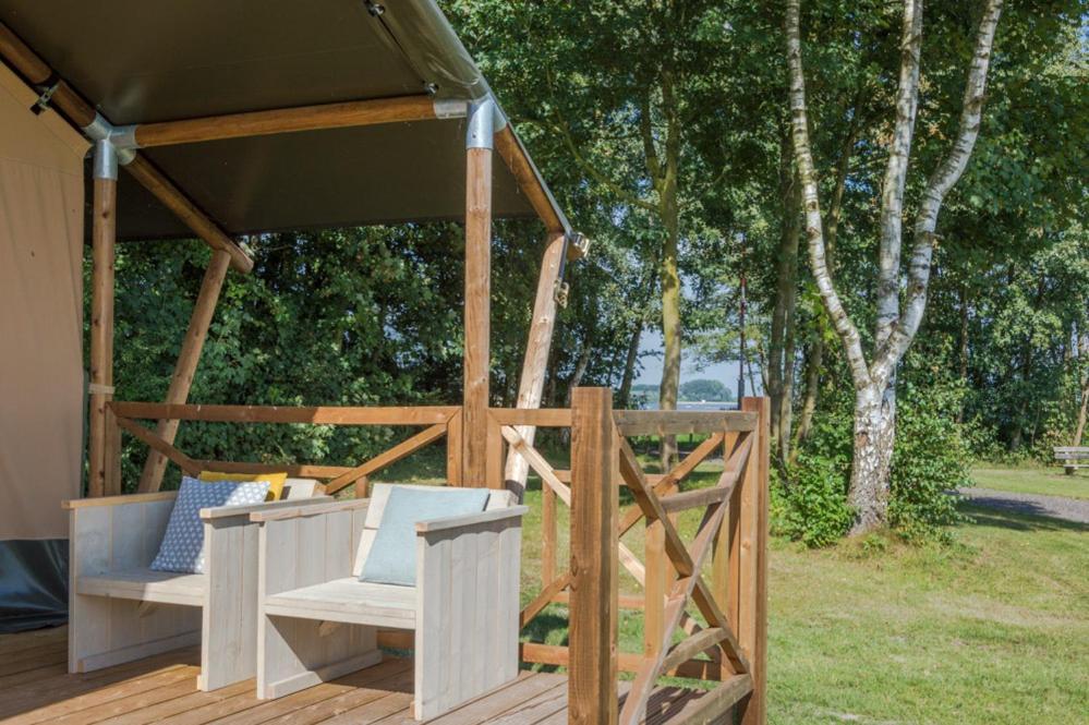 Zahrada ubytování Camping At Sea
