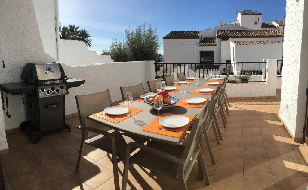 Balkón alebo terasa v ubytovaní Violetas, Nerja