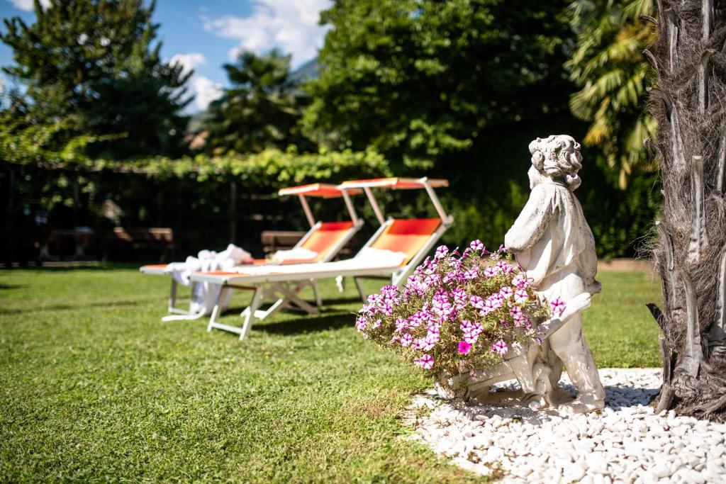 Zahrada ubytování Pension Weingarten
