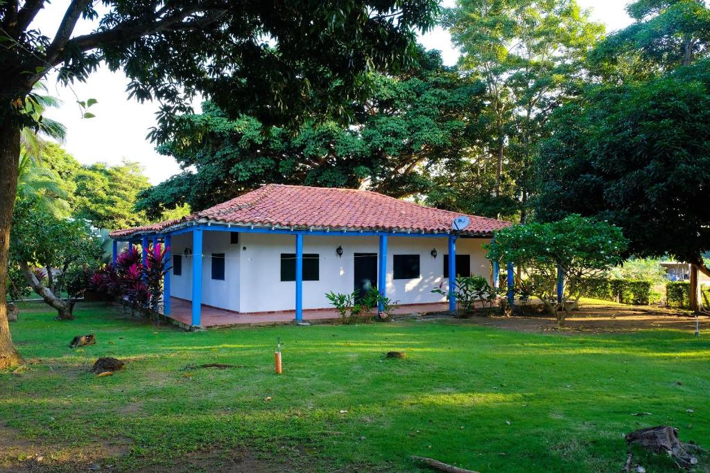 Zahrada ubytování Finca del Rio Palomino