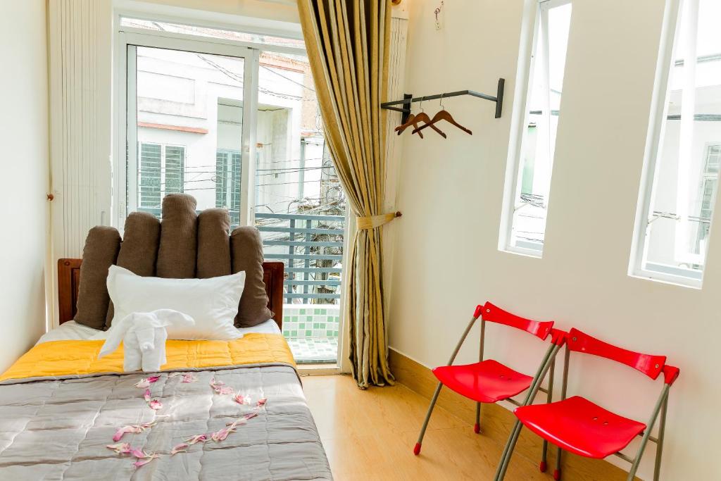 Posezení v ubytování Buddha Homestay