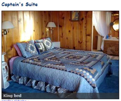 um quarto com uma cama grande num quarto em Breyhouse B&B em Lincoln City