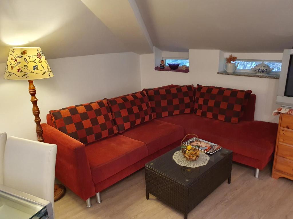 Posedenie v ubytovaní Karmelita Boutique Apartman