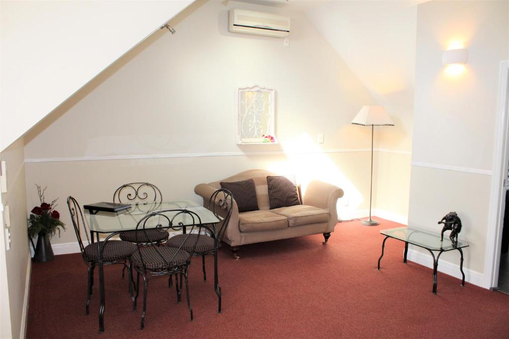 Posezení v ubytování Lodge Bordeaux