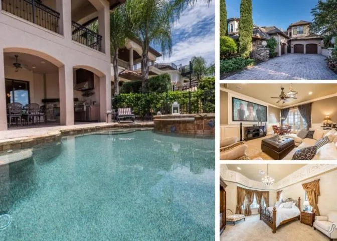 Luxury mansion on golf course at Reunion Resort Orlando 10 minutes from Disney parks - Mansão luxuosa em campo de golfe no Reunion Resort Orlando a 10 minutos dos parques da Disney, Kissimmee, Statele Unite ale Americii