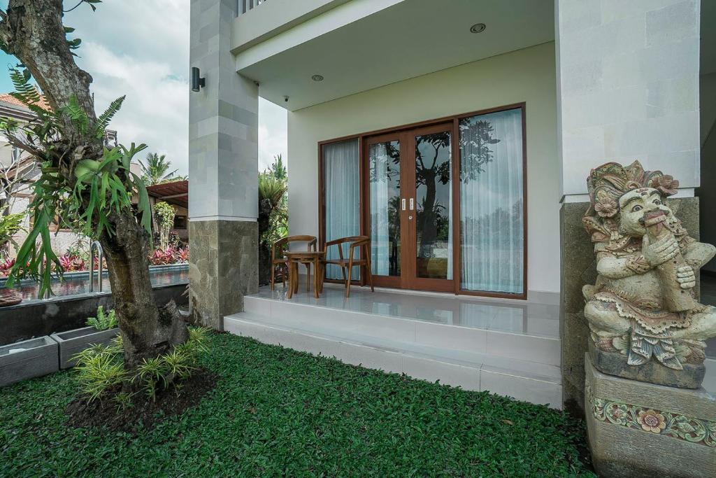 Zahrada ubytování Putih DCarik Ubud