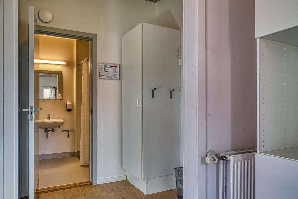 Baðherbergi á Danhostel Ishøj Strand