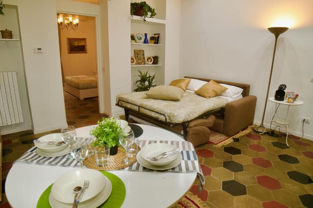 Część wypoczynkowa w obiekcie Splendido Trilocale zona Isola