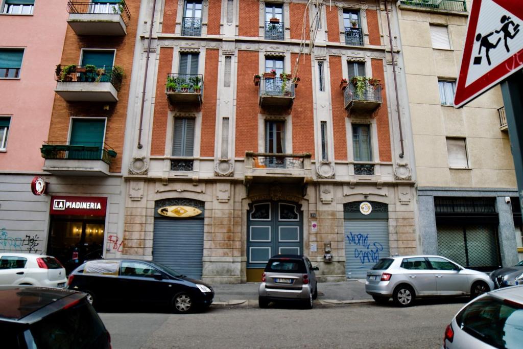 Budynek, w którym mieści się apartament