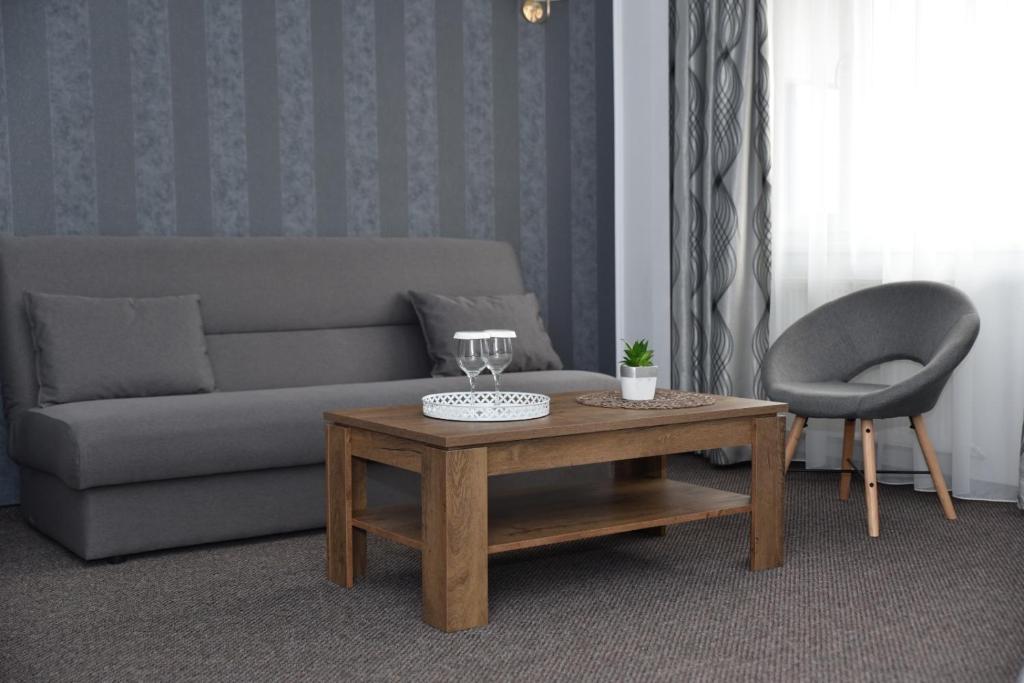 Posezení v ubytování Hotel Magurele