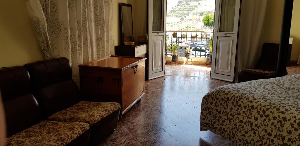 Postel nebo postele na pokoji v ubytování Quinta Miramar