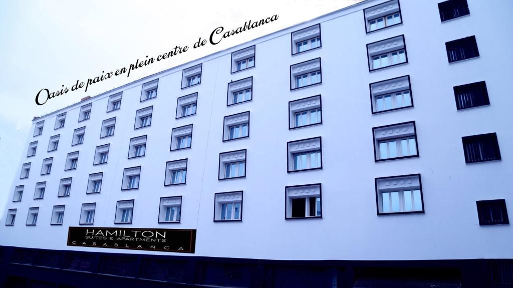 Budova, kde se aparthotel nachází