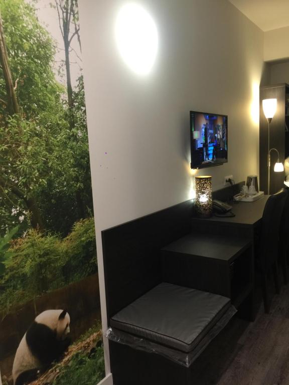 TV a/nebo společenská místnost v ubytování cité impériale ye